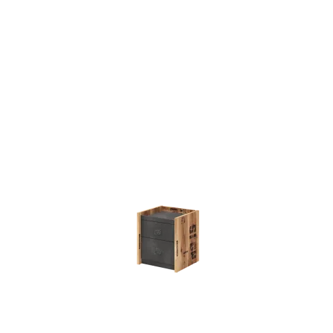 FARGO FG-12 - stolik nocny - canion/raw steel