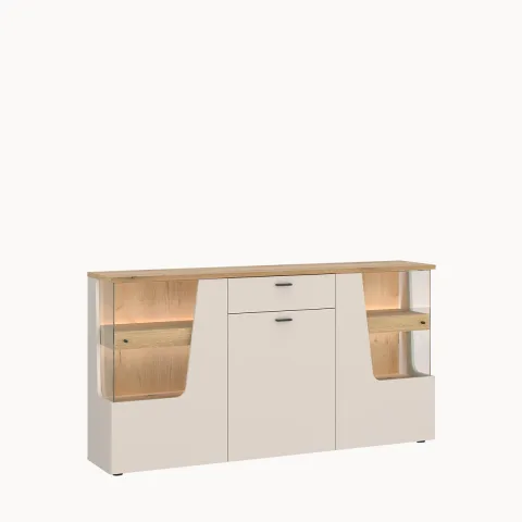 Komoda z przeszkleniem Cut Out CTUK01