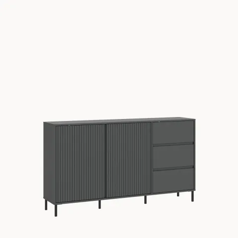 Komoda z szufladami Avenale antracyt AVEK01