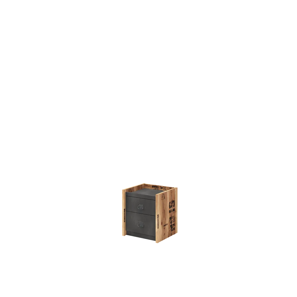 FARGO FG-12 - stolik nocny - canion/raw steel