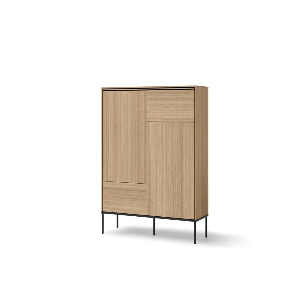 VISSO VI-02 - komoda 2d - dąb linearny