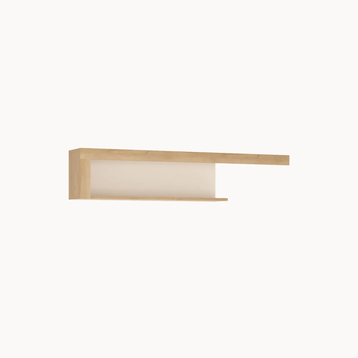 Półka ścienna Lyon jasny 130 cm LYOP03